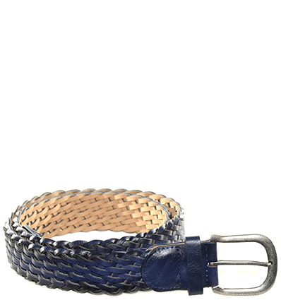 CINTURA MADE IN ITALY 168 BLU