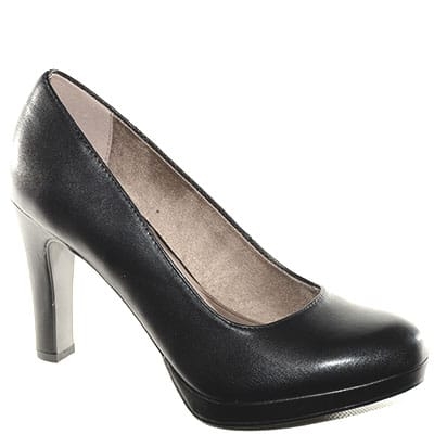 Dècollètè Nero Tacco Alto Tamaris 22426