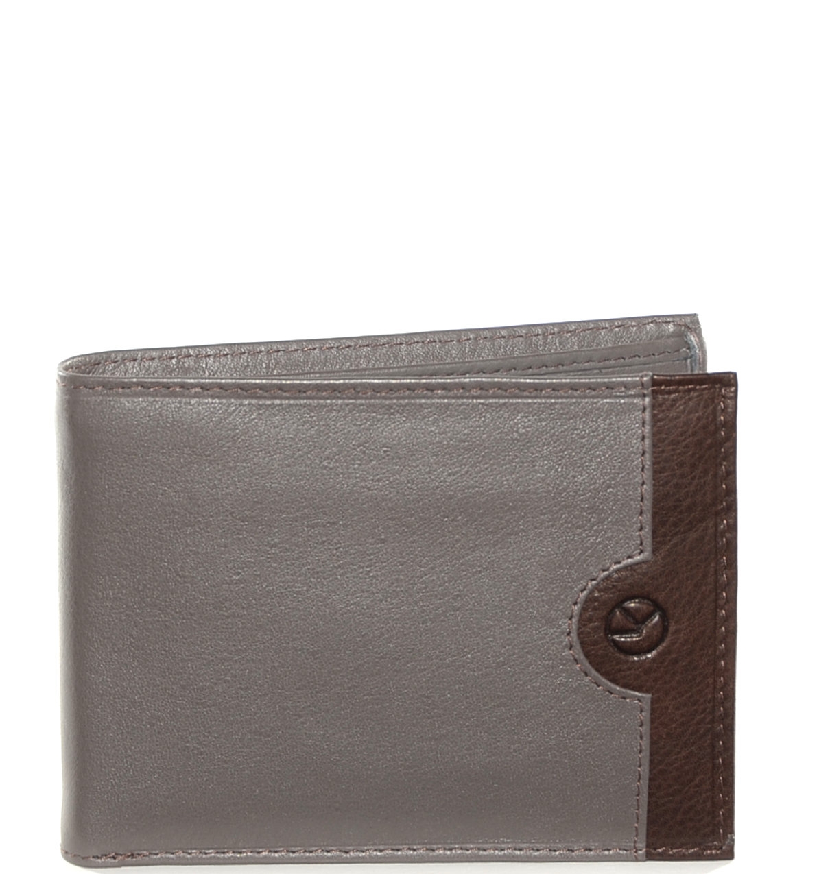 PORTAFOGLIO 1144 MARRONE GRIGIO