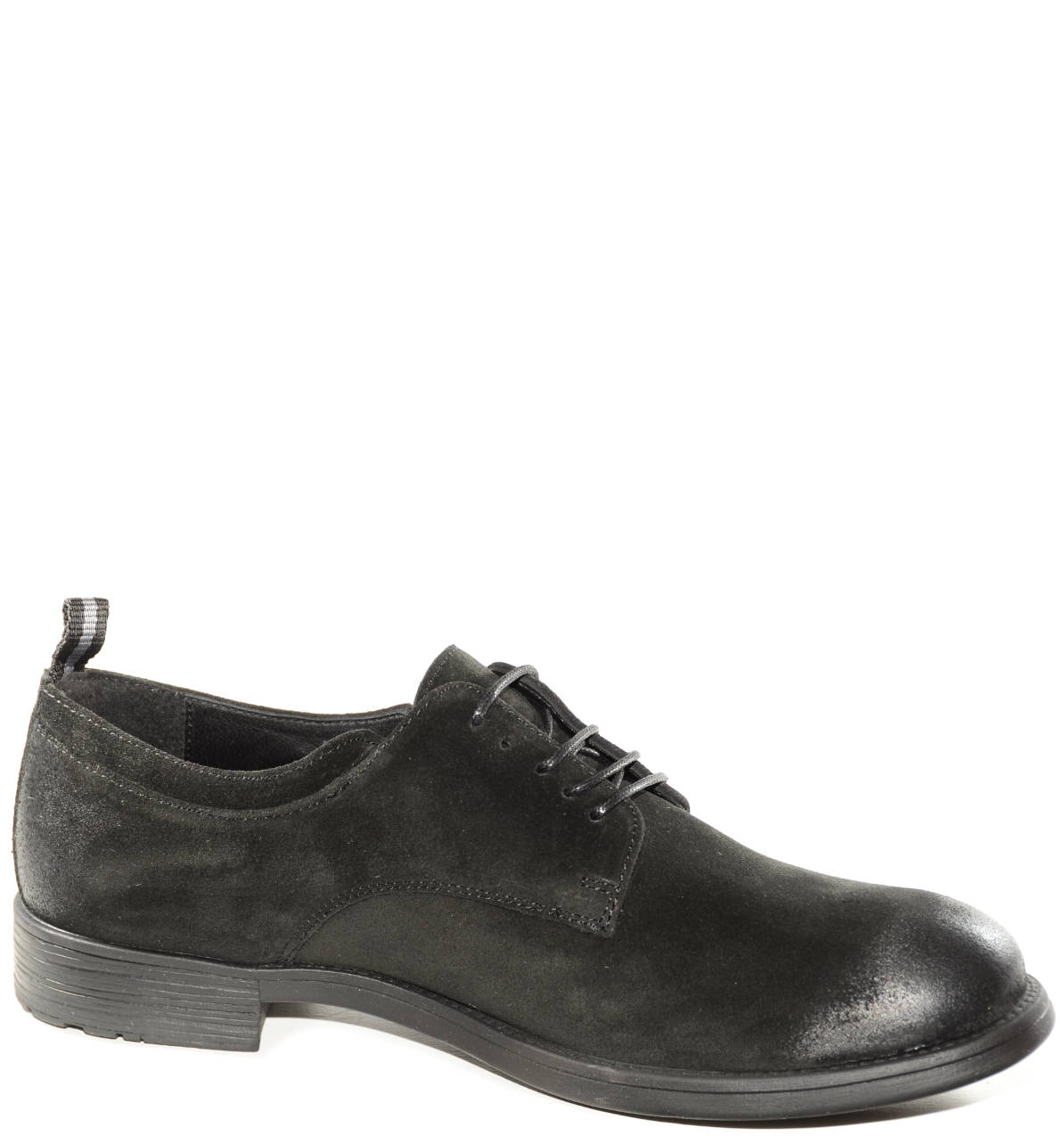 SCARPA ELEGANTE LACCI NERA 22204 - immagine 2