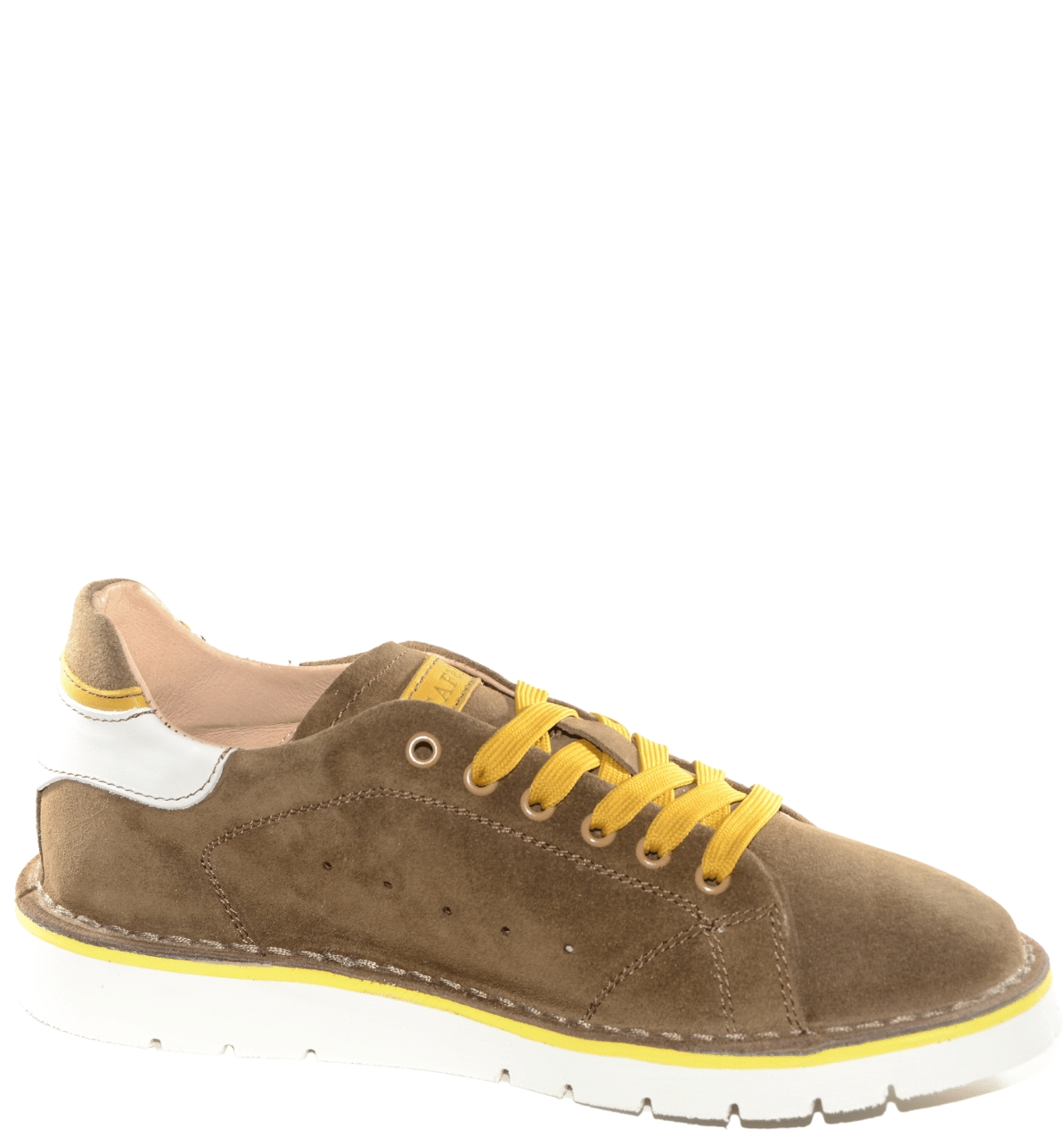 SCARPA CASUAL ALLACCIATA MARRONE TS6010 - immagine 2