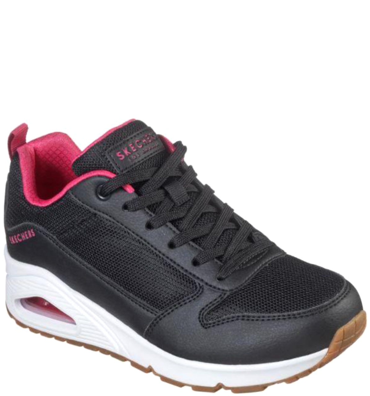 Sneaker Nera Zeppa 155005