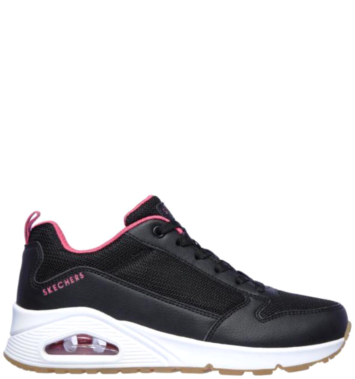 Sneaker Nera Zeppa 155005 - immagine 2
