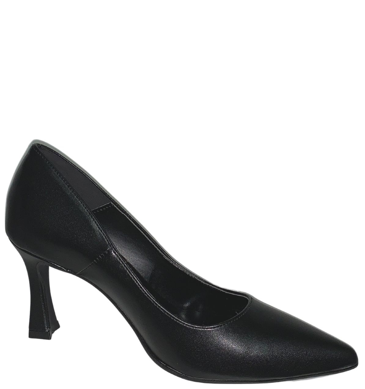 DECOLLETE PELLE NERA 3350 - immagine 2