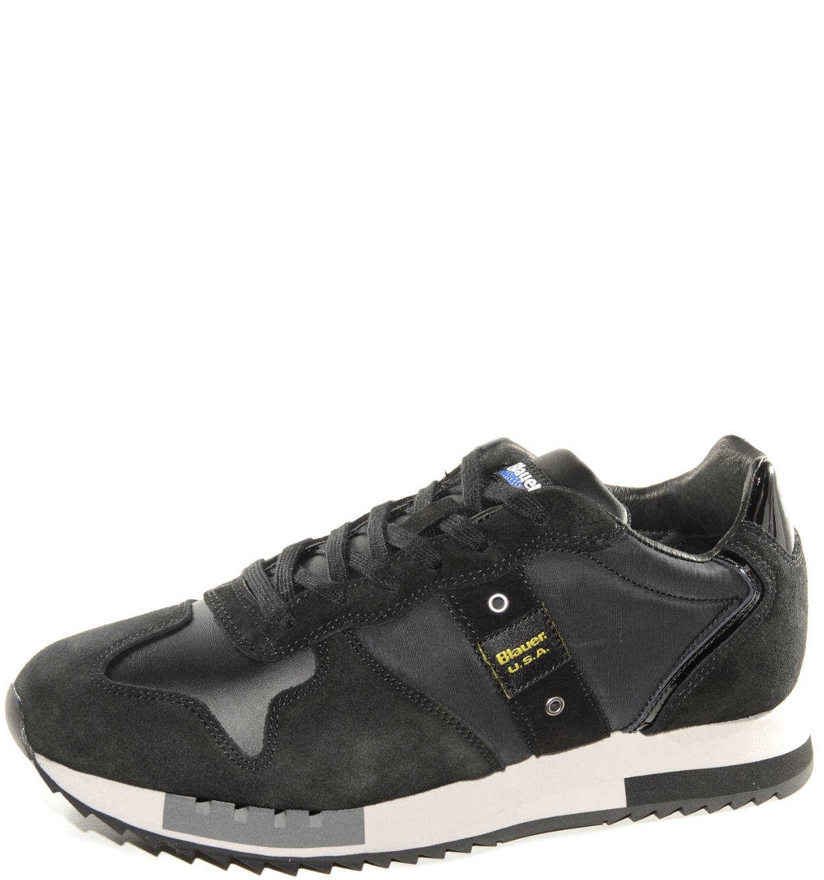 SNEAKER NERA QUEENS01 BLAUER
