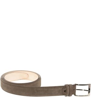CINTURA UOMO CAMOSCIO MARRONE CP562458