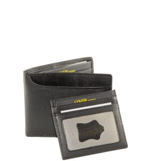 PORTAFOGLIO NERO V12 COVERI