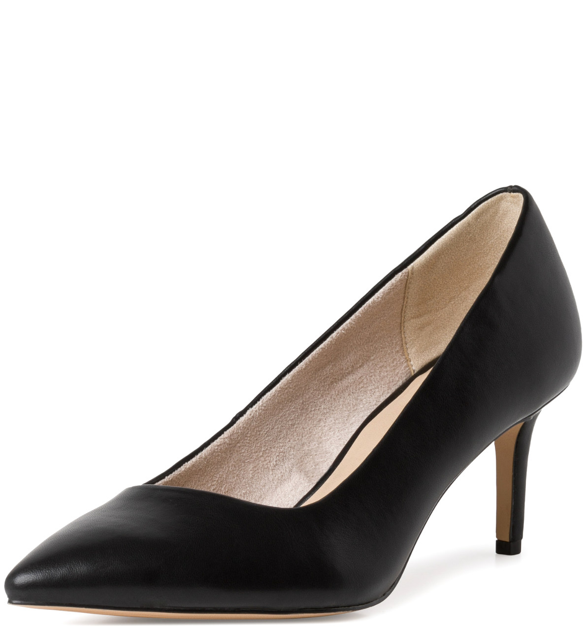Scarpa Tacco Medio Nero 22421