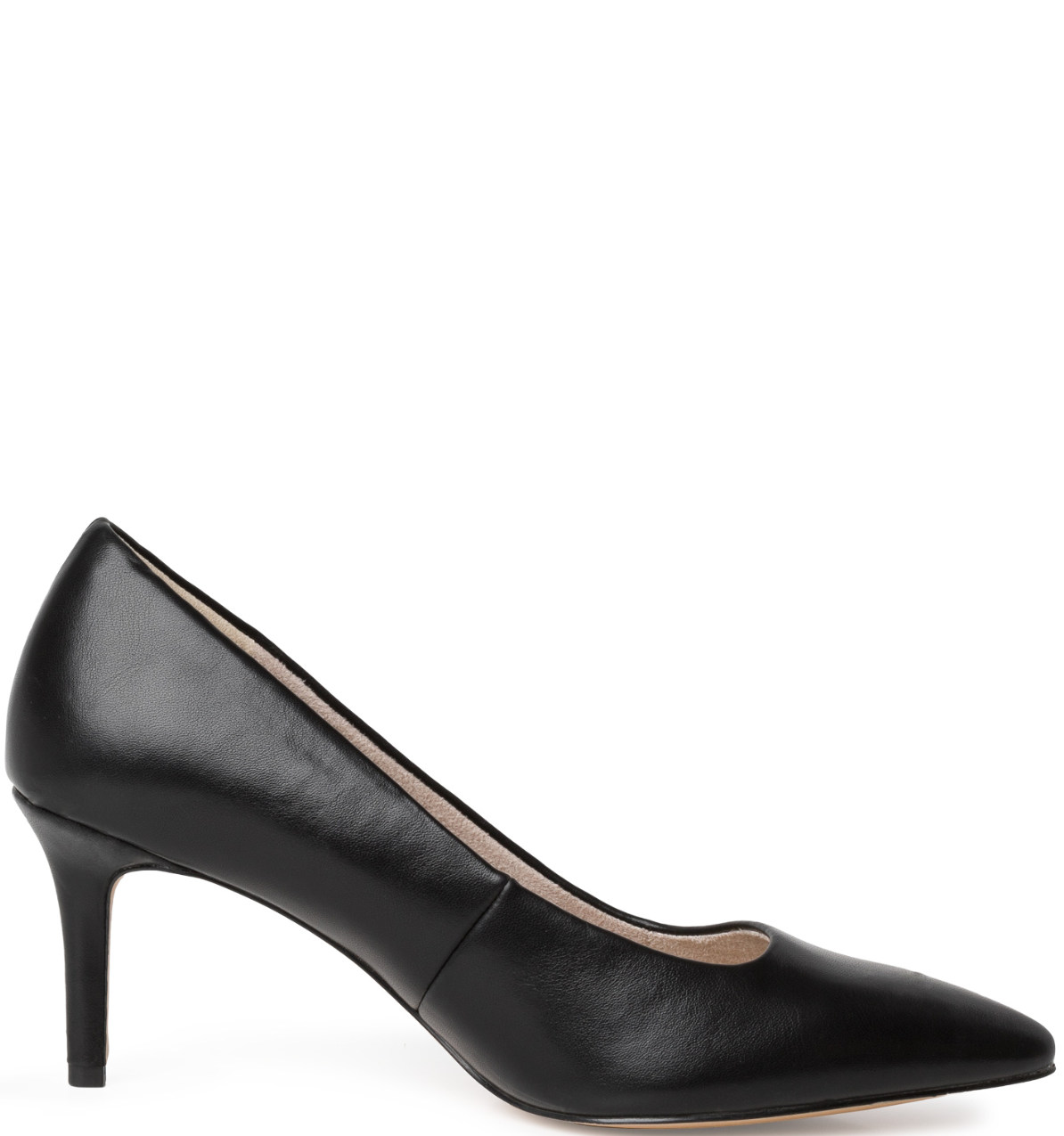Scarpa Tacco Medio Nero 22421 - immagine 2