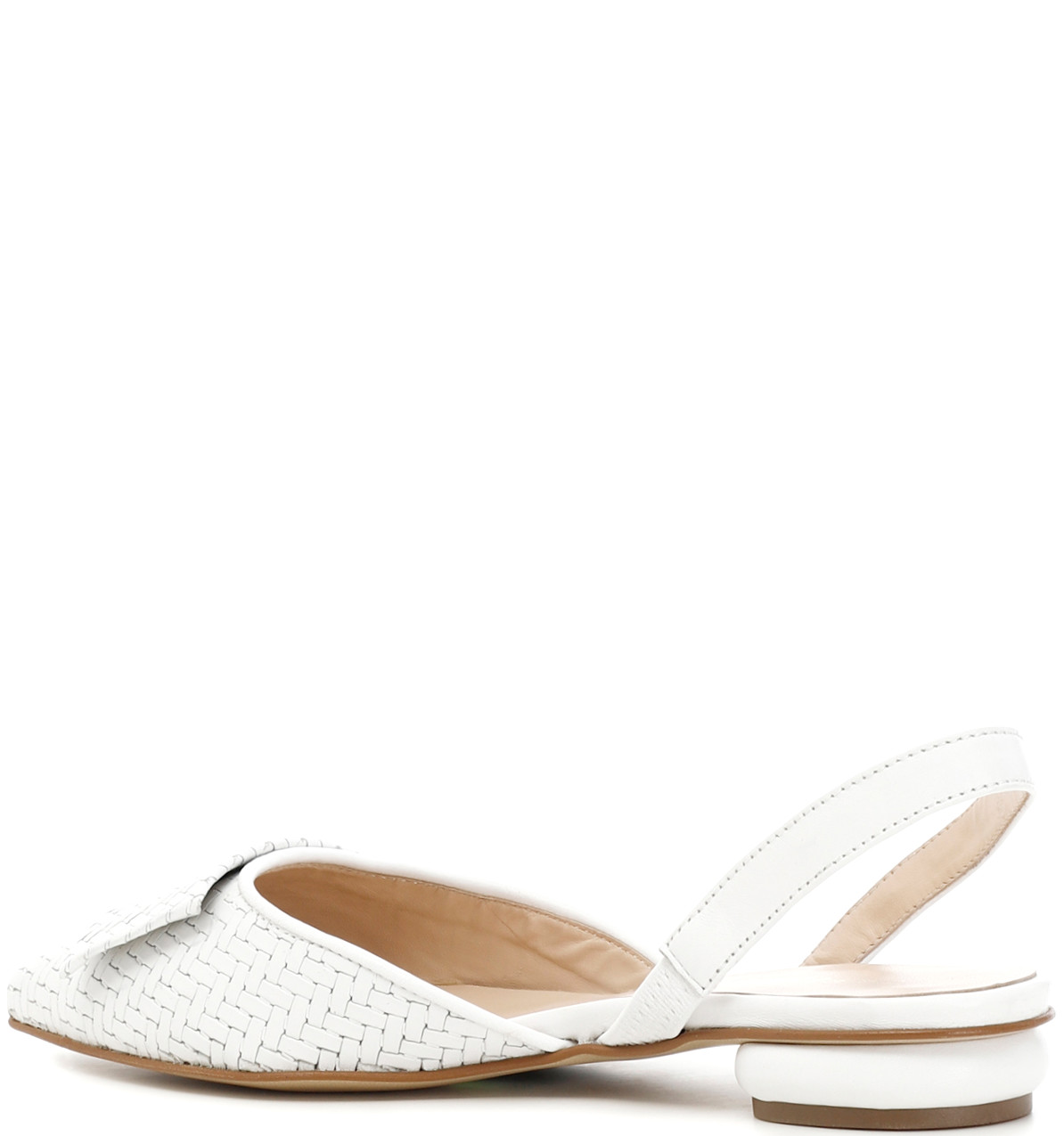 Ballerina Pelle Bianca ED2210 - immagine 2