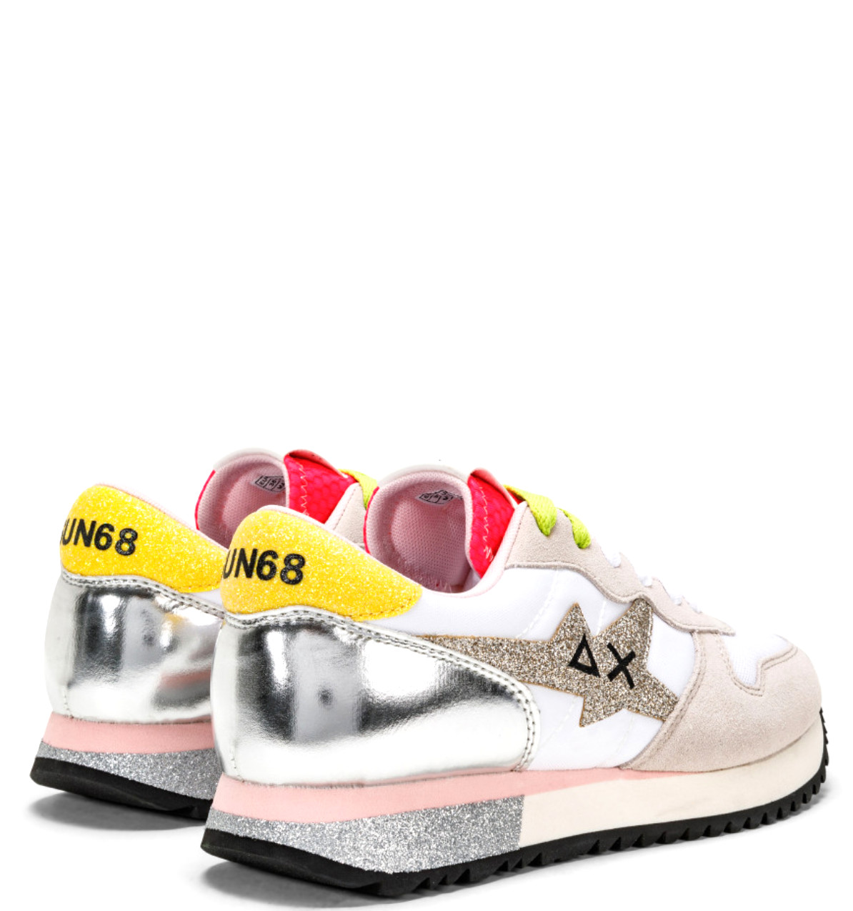 Sneaker Stargirl Glitter Logo Z32211 Bianco - immagine 2