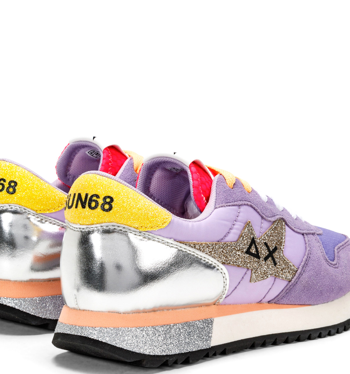 Sneaker Stargirl Glitter Logo Z32211 Lilla - immagine 2