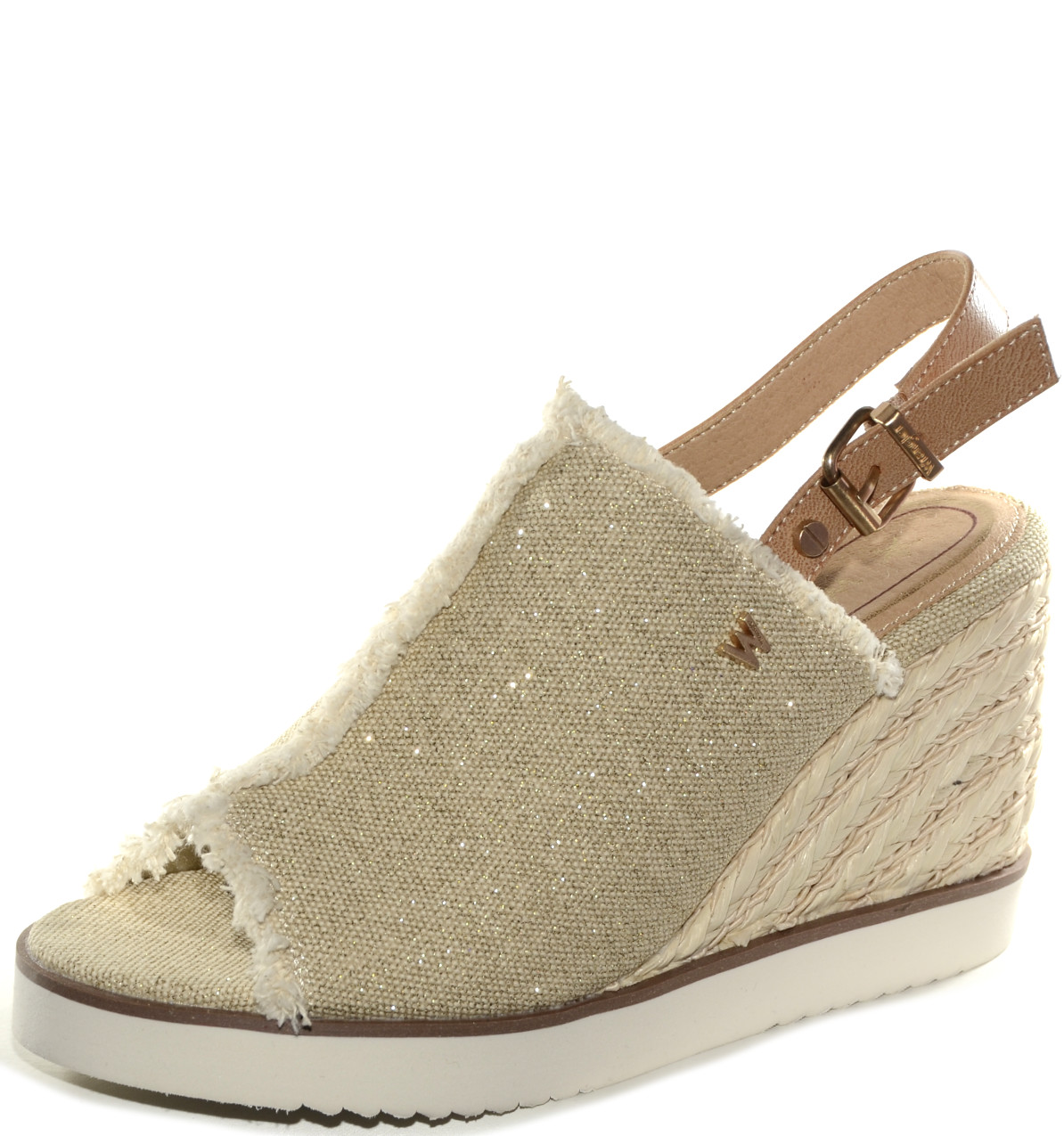 Sandalo Zeppa WL21701A Beige