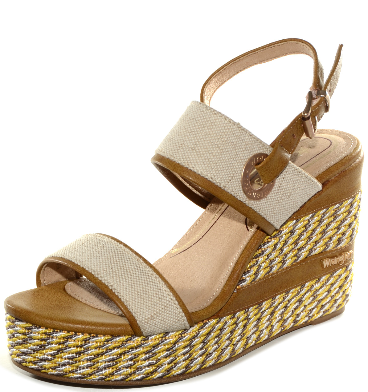 Sandalo Zeppa WL21730A Giallo