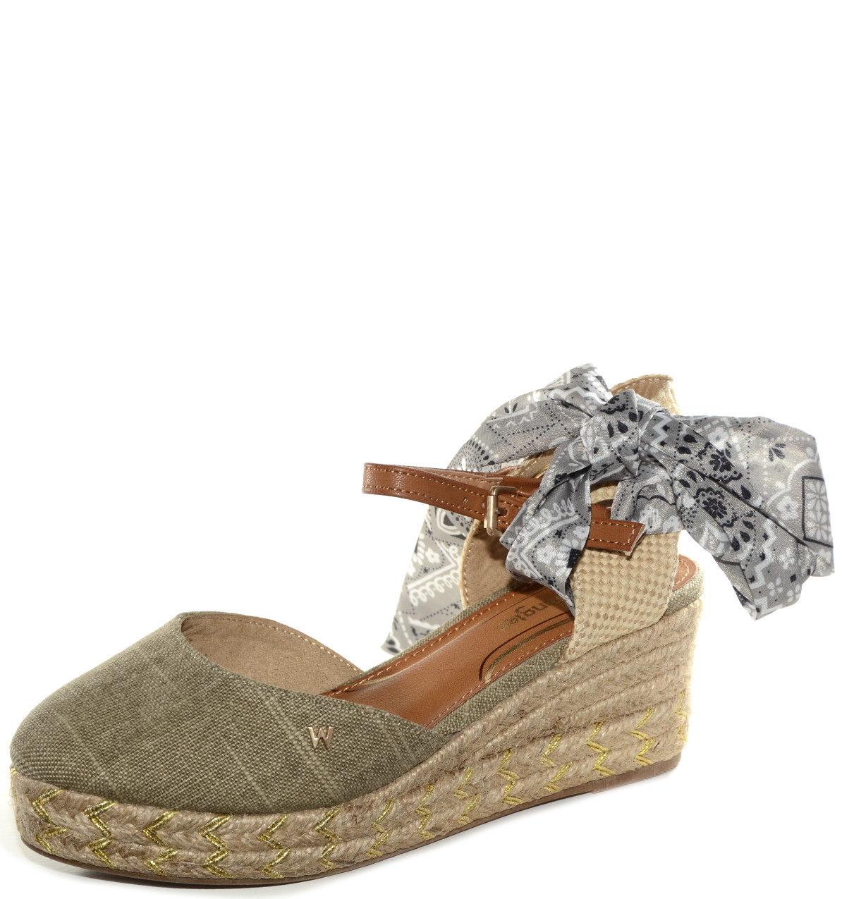 Sandalo Zeppa WL21601A Beige