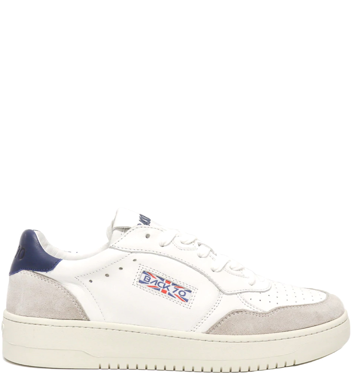 Back70 Sneaker Uomo Slam 3F Milk Beige Blue