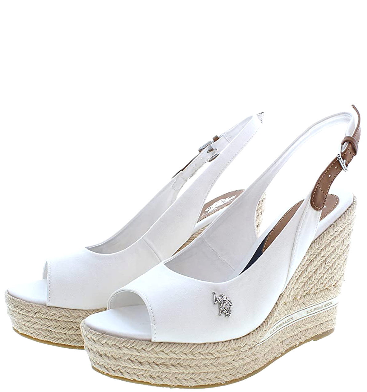 Sandalo Zeppa Alta Corda Aylin005A Bianco - immagine 2