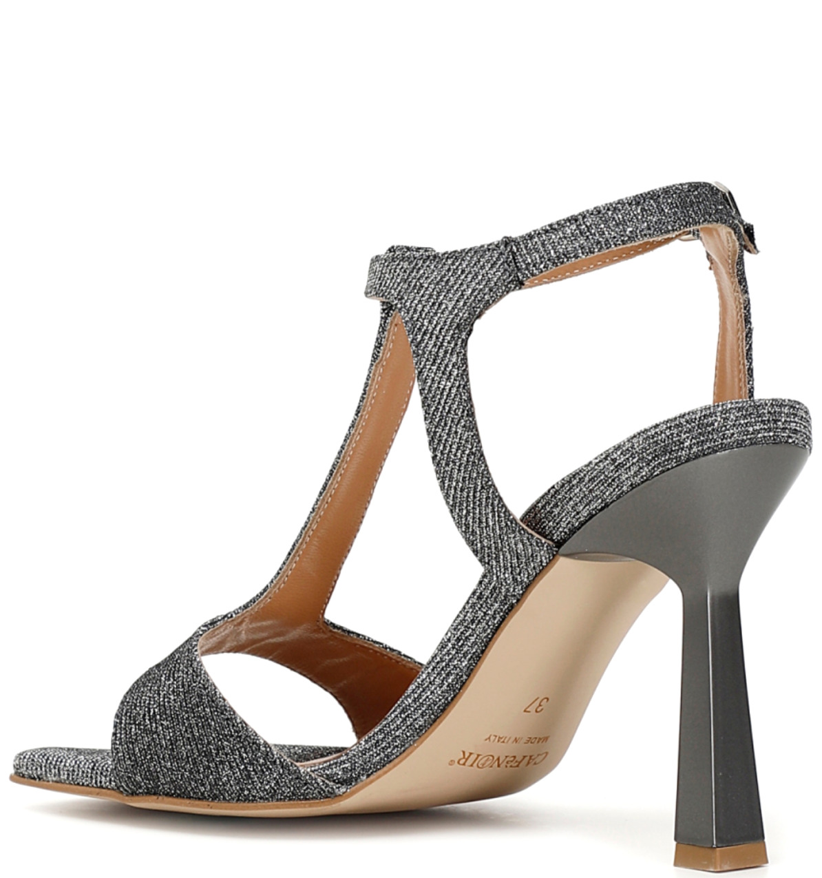 Sandalo Tacco Alto Grigio NC9010 - immagine 2
