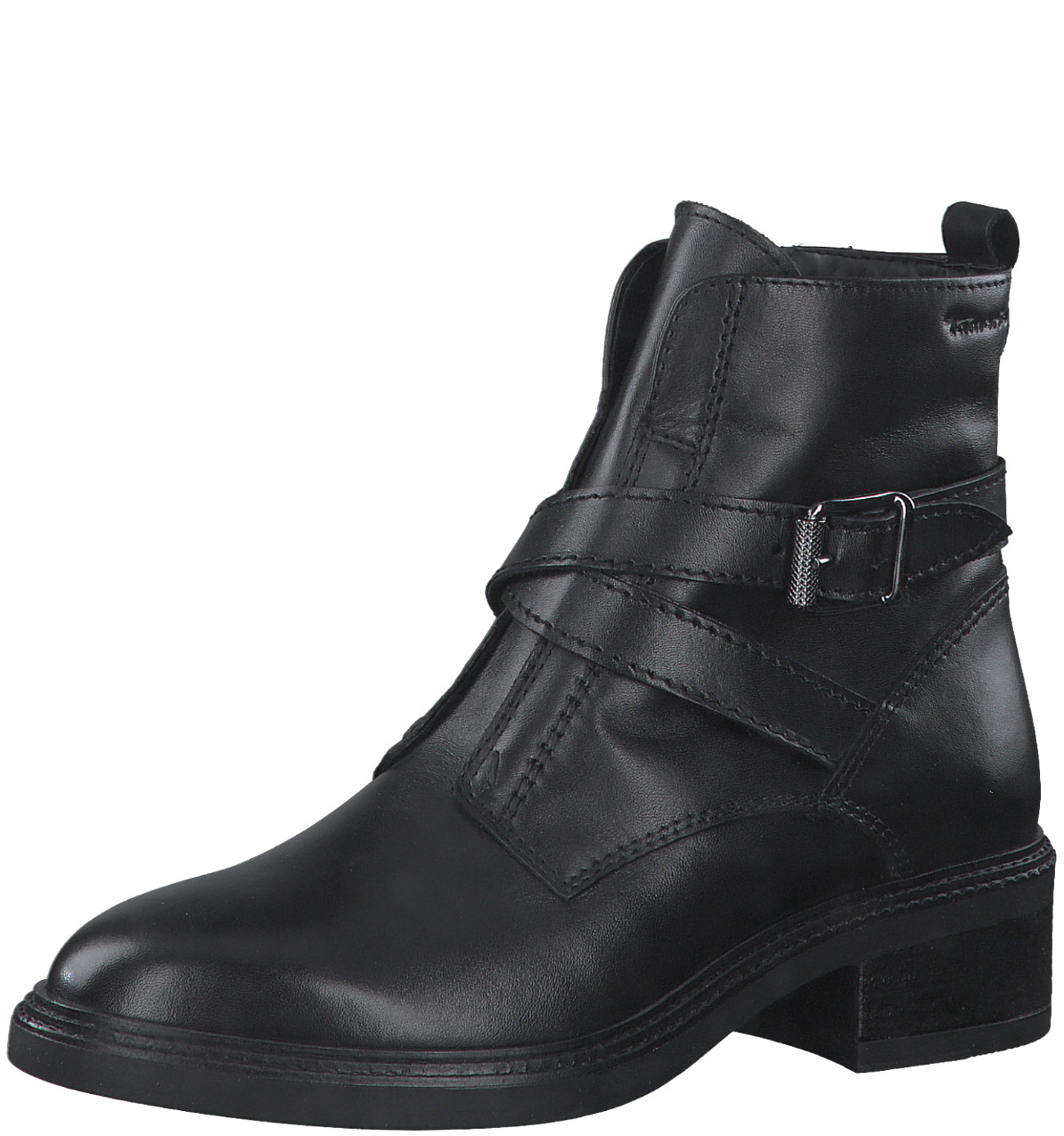 Stivaletto Tacco Medio Nero 25469