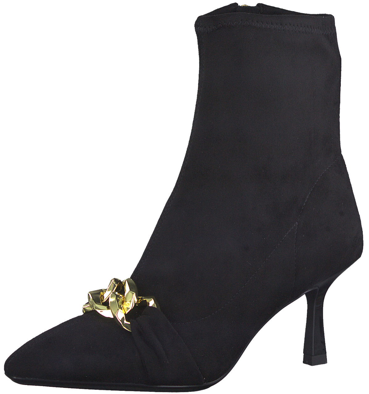 Stivaletto Tacco Alto Nero 25308