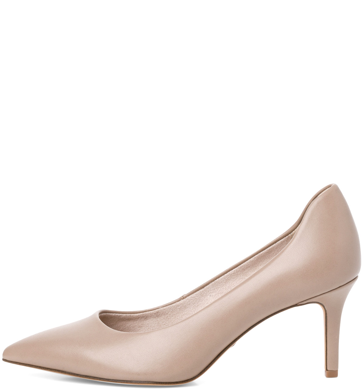 Scarpa Tacco Alto Beige 22421