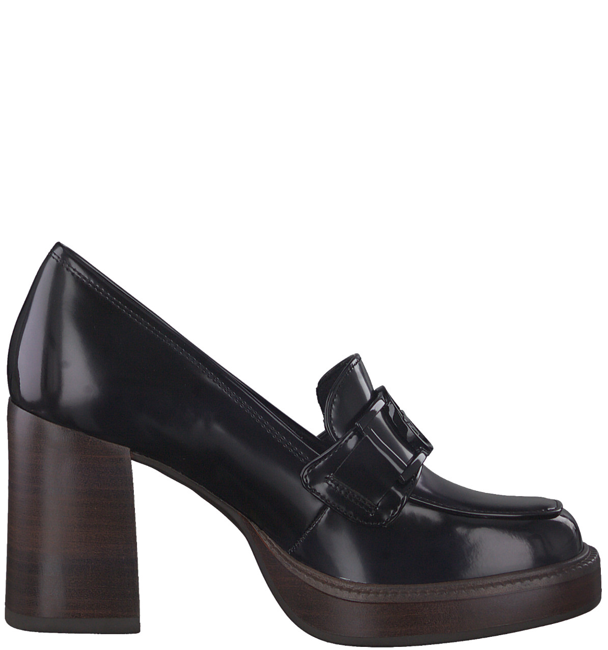 Scarpa Tacco Alto Nera 24407 - immagine 2