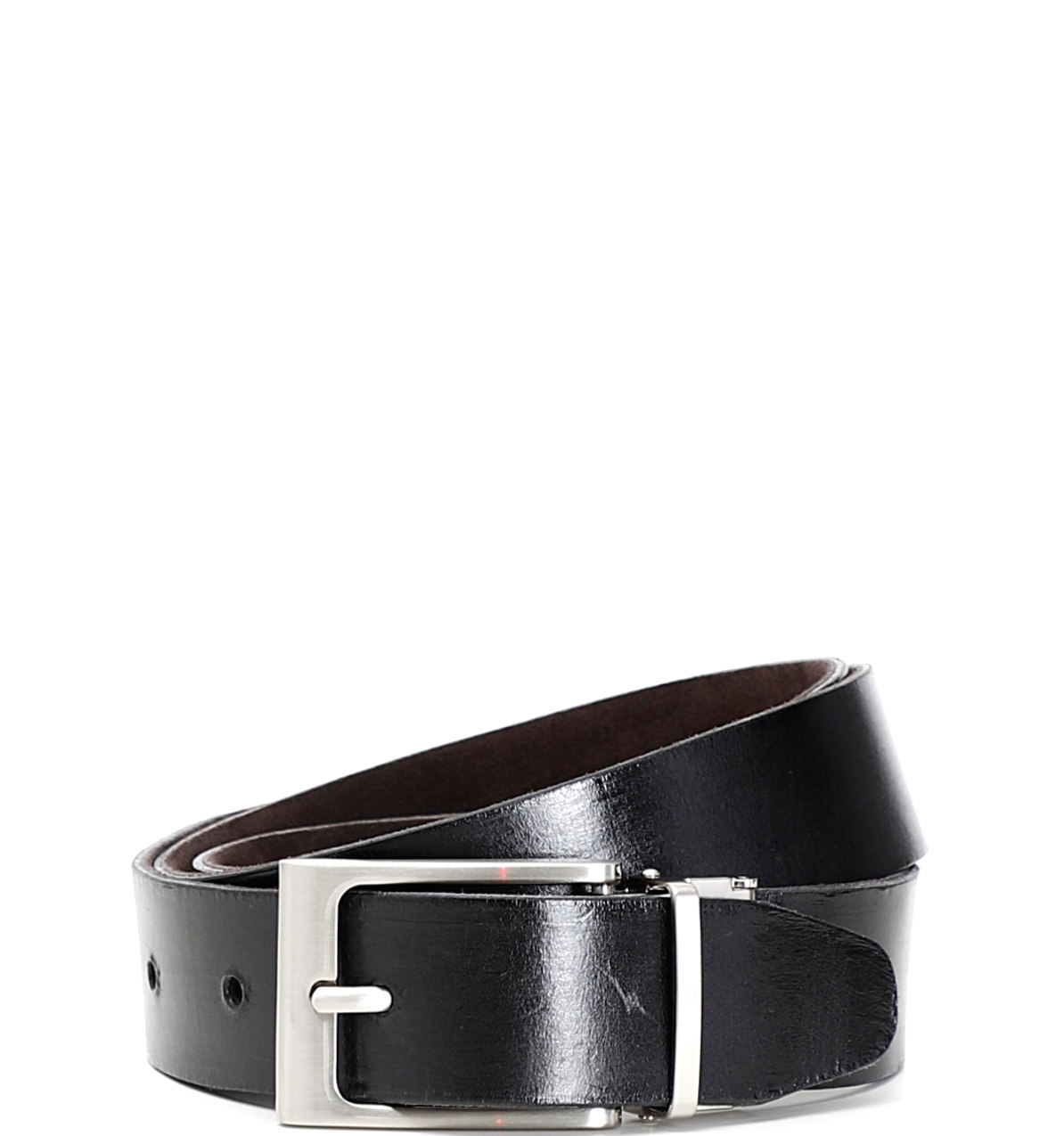 Cintura Uomo Double Face Testa di Moro Nero CM0303 - immagine 2