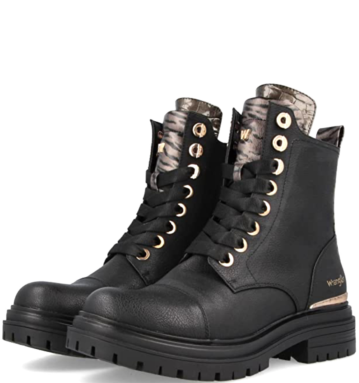 Stivaletto Tacco Medio Nero WL22610A