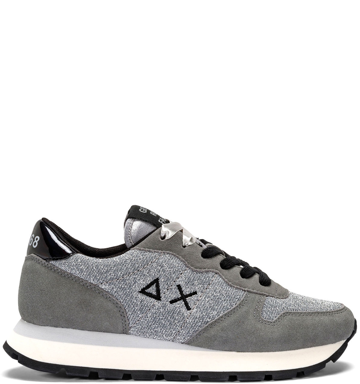 Sneaker Ally Glitter Grigio Z42203