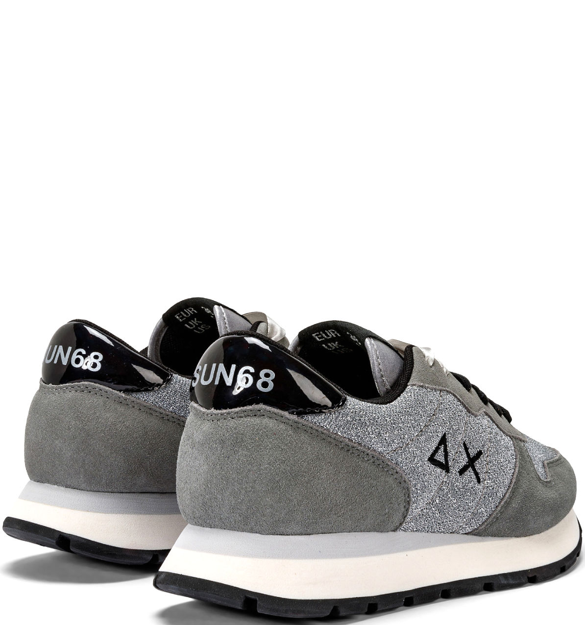 Sneaker Ally Glitter Grigio Z42203 - immagine 2