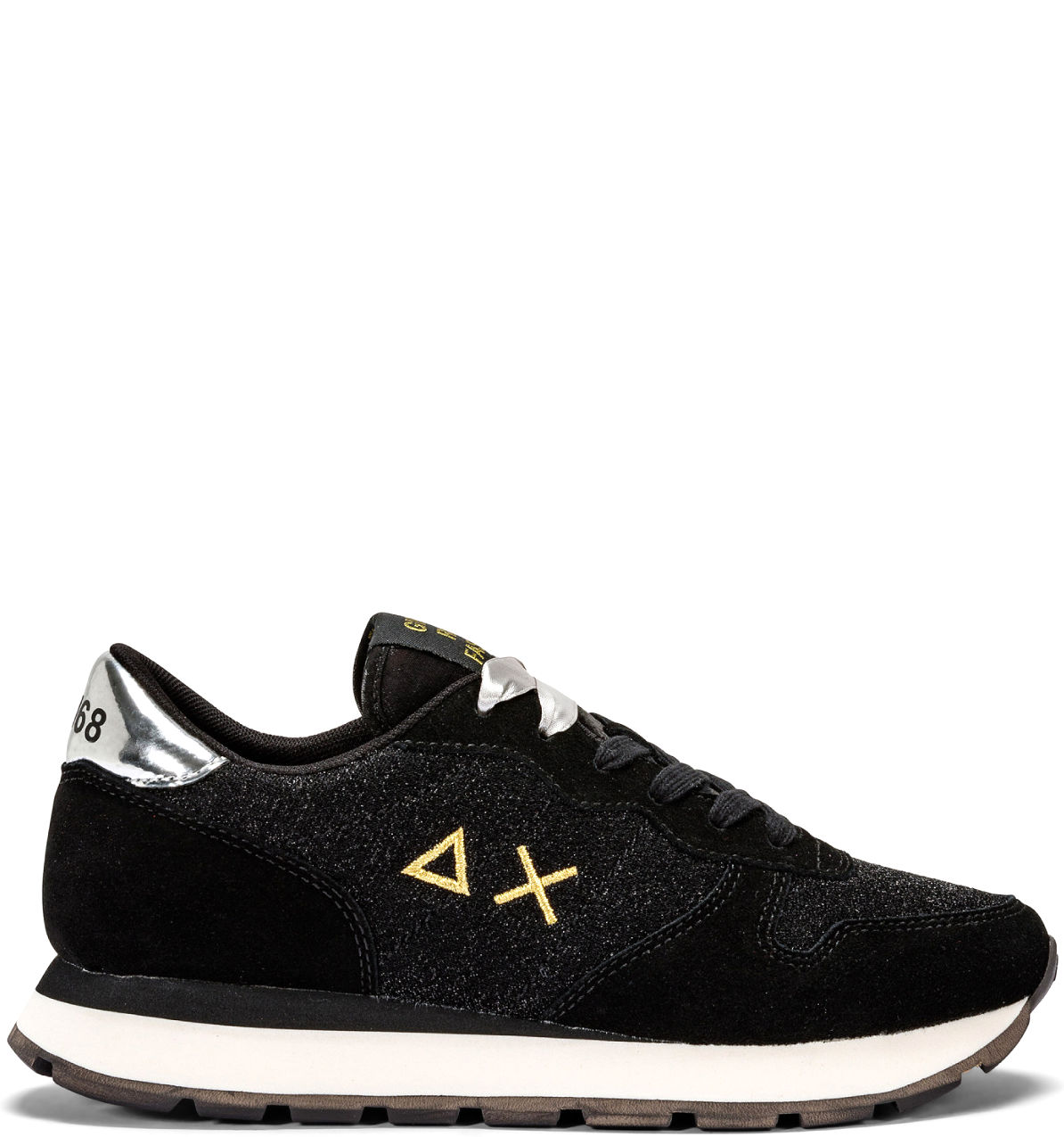 Sneaker Ally Glitter Nero Z42203