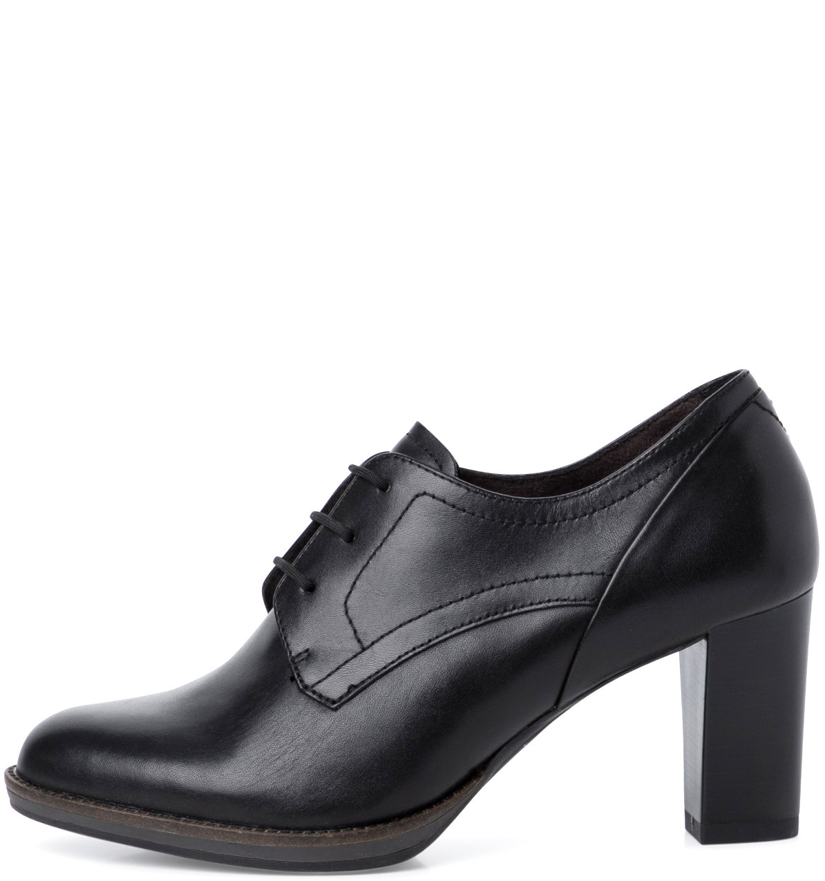 Scarpa Francesina Tacco Alto Nera 23300