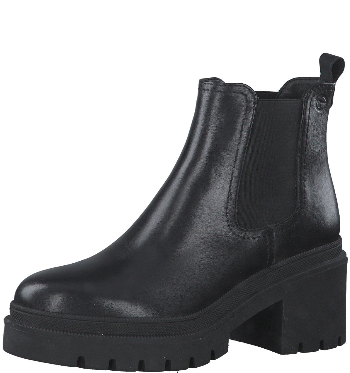 Stivaletto Tacco Alto Nero 25459