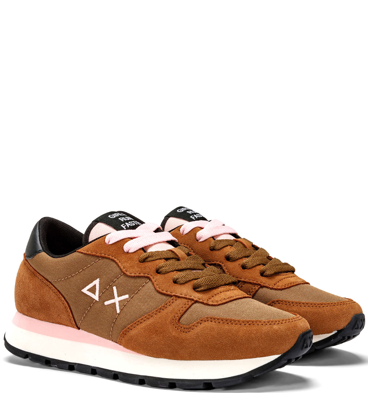 Sneaker Ally Nylon Solid Marrone Z42201 - immagine 2