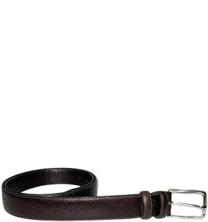 Cintura Uomo Pelle Marrone Scuro MOR22