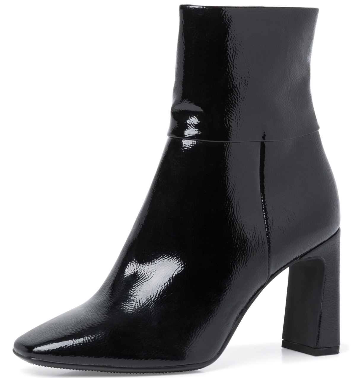 Stivaletto Vernice Nera 25399 Tamaris