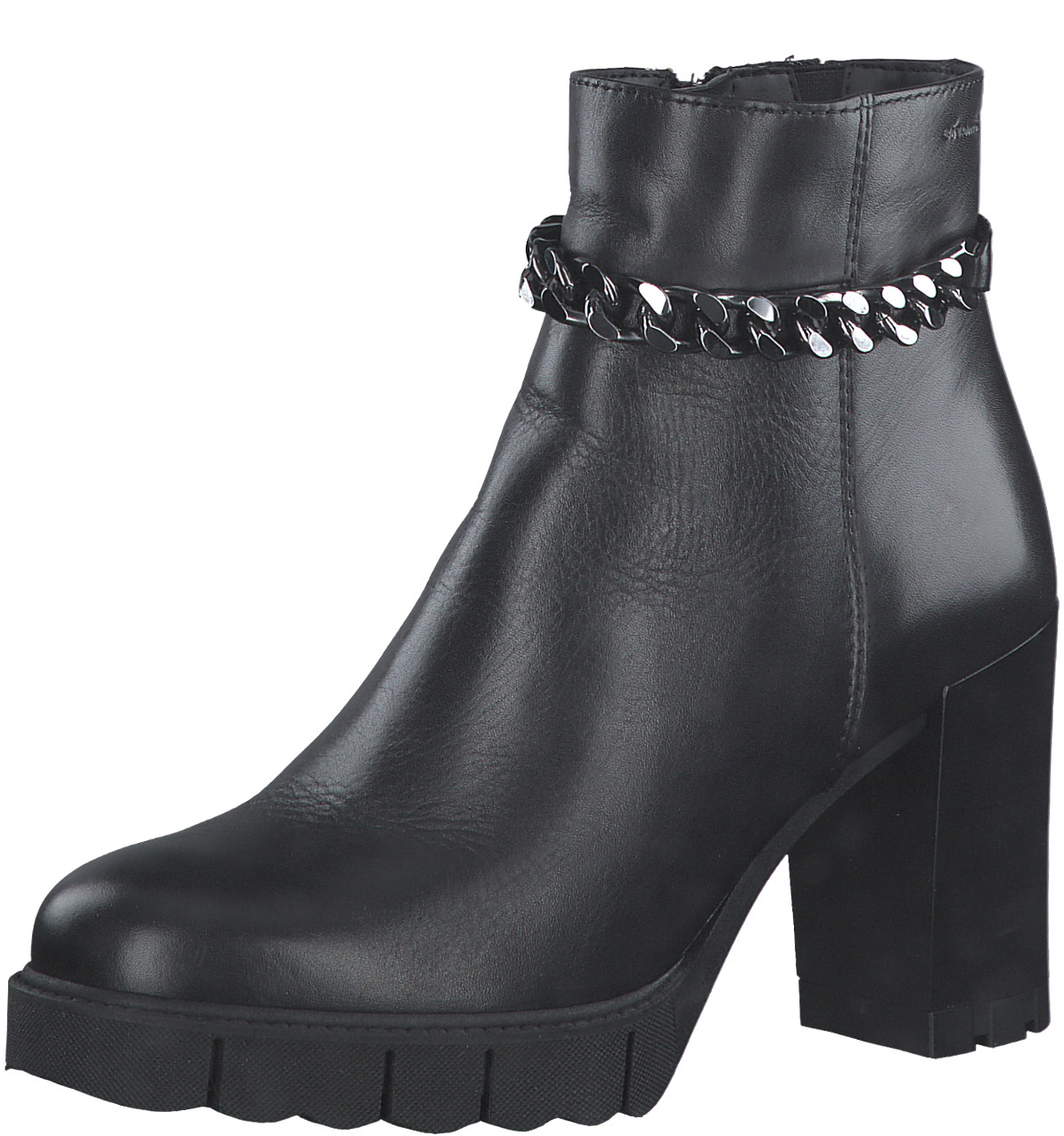 Stivaletto Tacco Alto Nero 25466