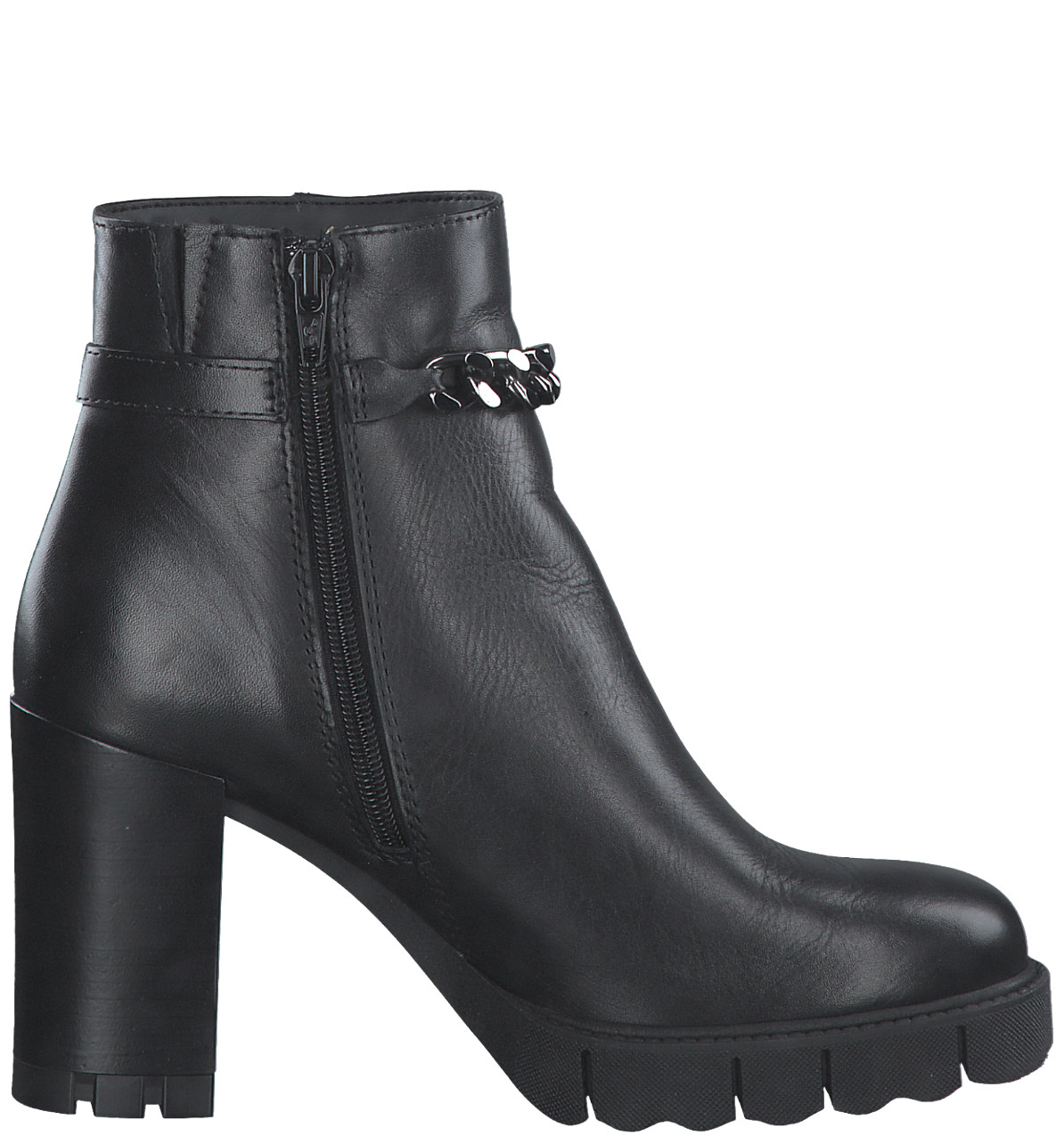Stivaletto Tacco Alto Nero 25466 - immagine 2