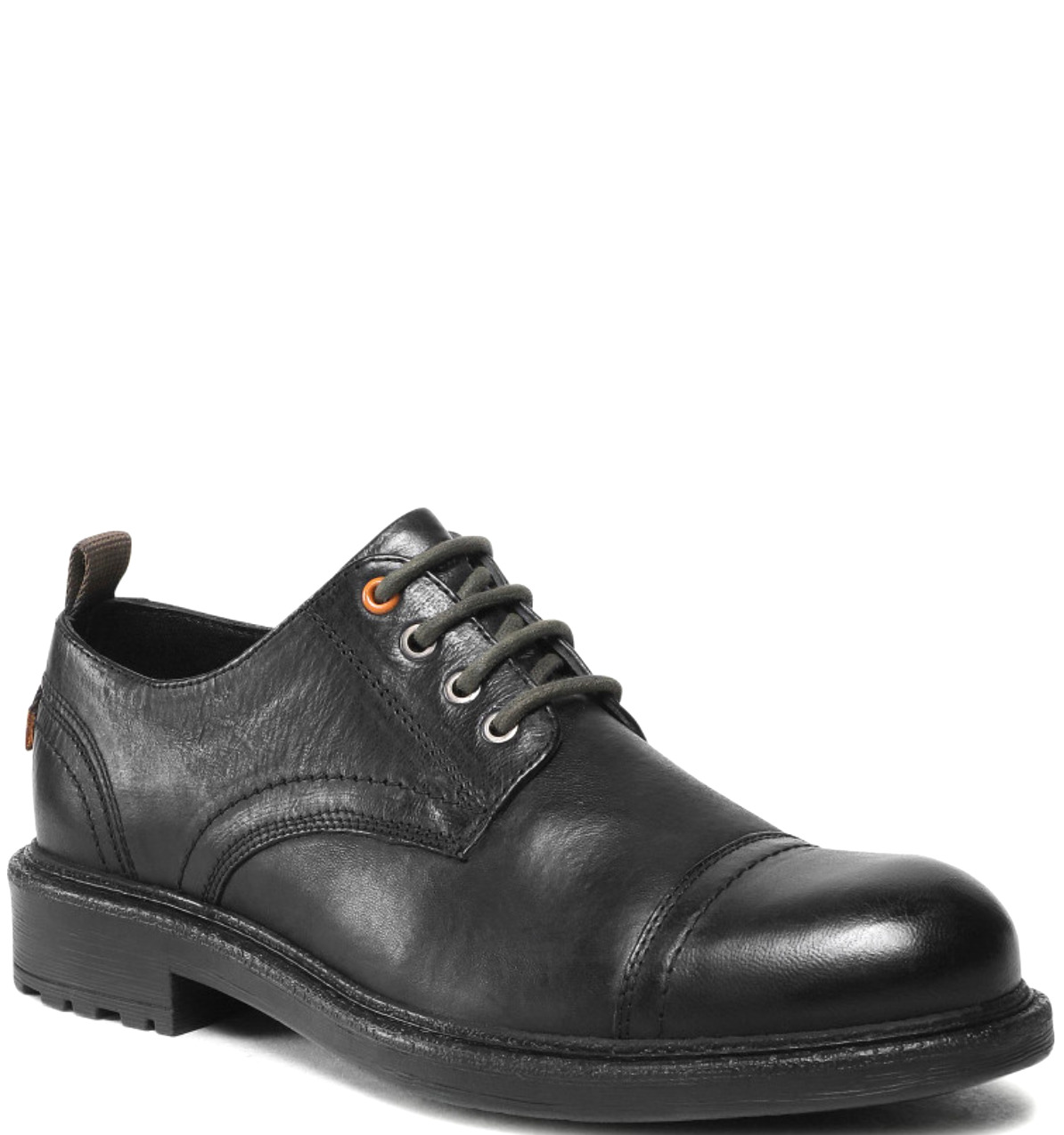 Scarpa Elegante Lacci Nera WM22082a