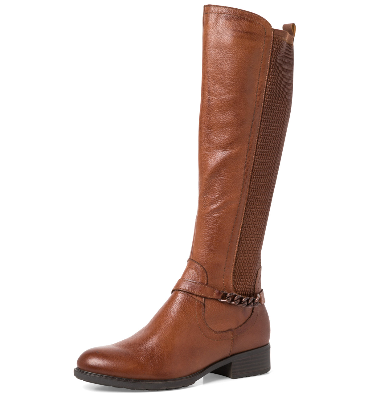 Stivale Cognac 25511 Tamaris Tacco Basso
