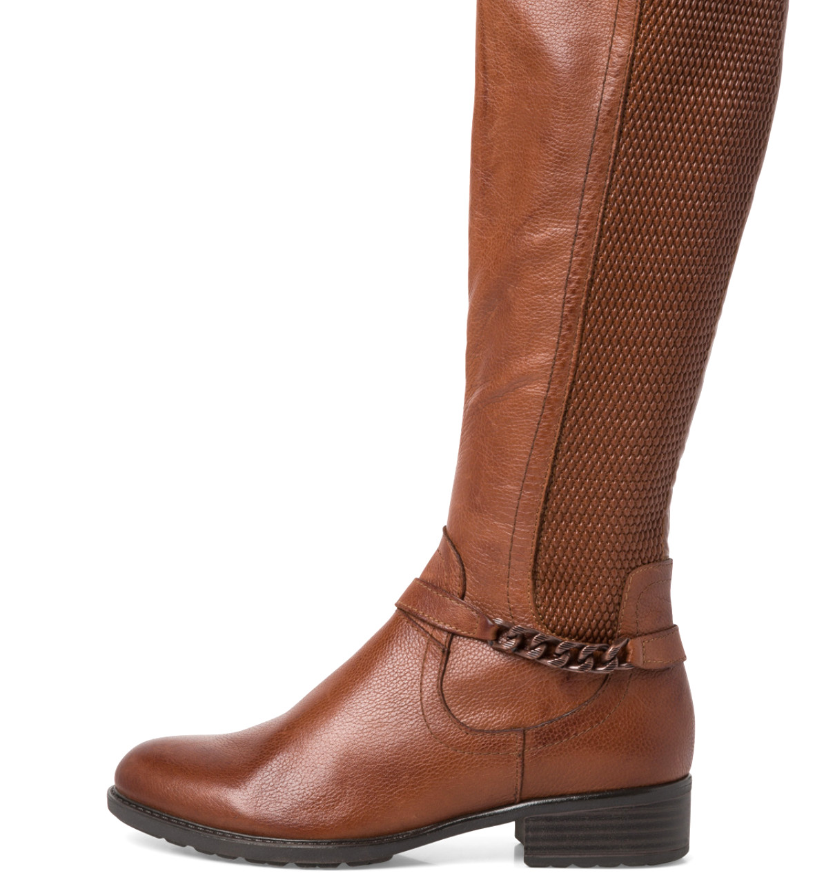 Stivale Cognac 25511 Tamaris Tacco Basso - immagine 3