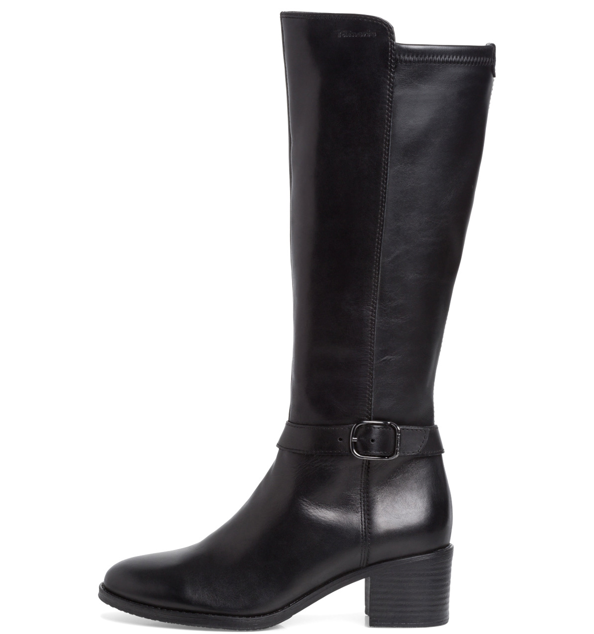 Stivale Nero Tacco Medio 25530 Tamaris - immagine 2