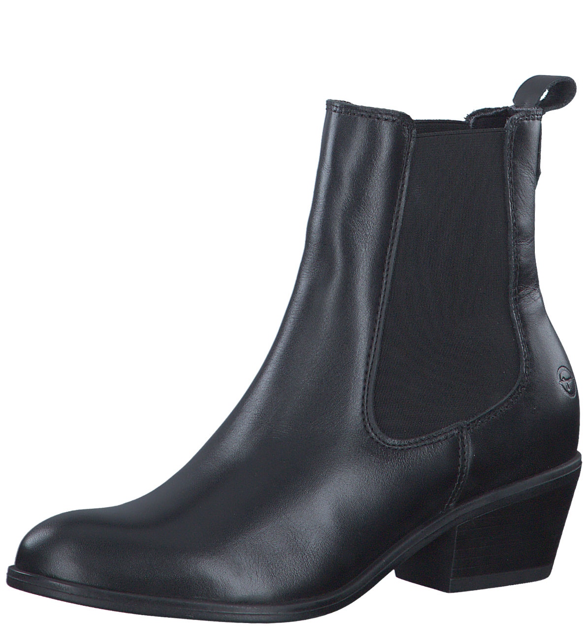 Stivaletto Texano Nero 25018