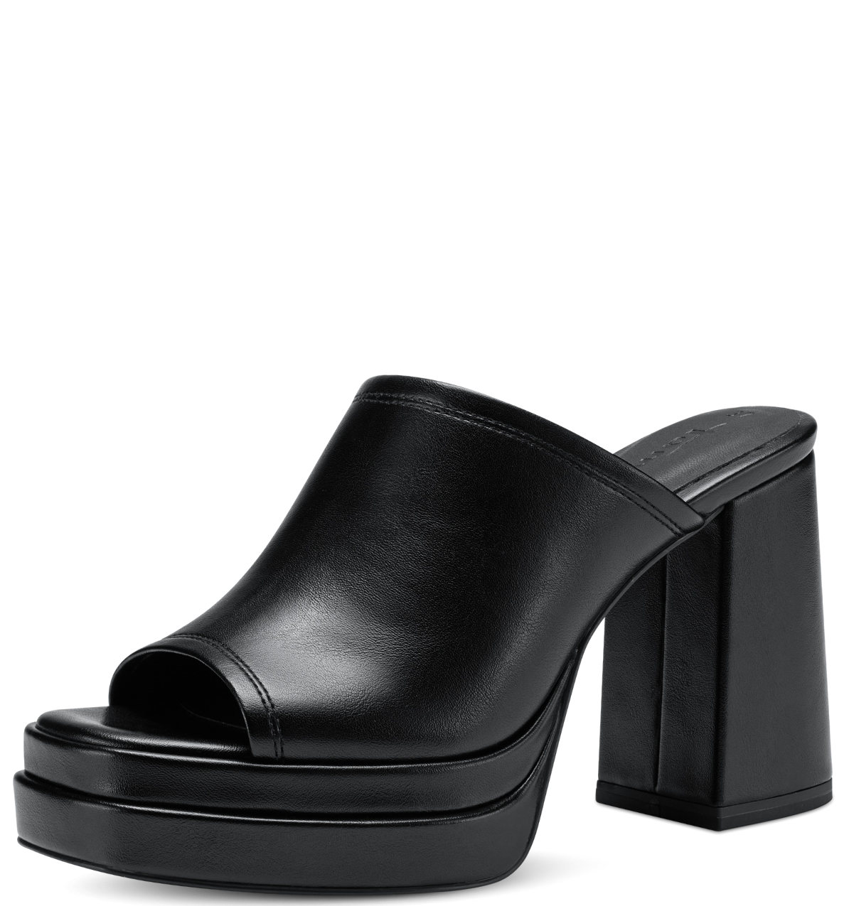 Ciabatta Platform Tacco Alto Nera 27210