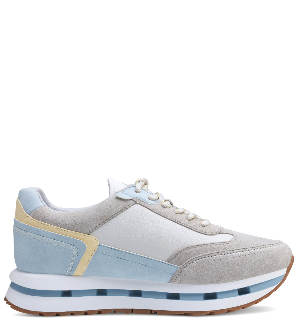 Sneaker Platform Grigia Multicolor 23716 - immagine 2