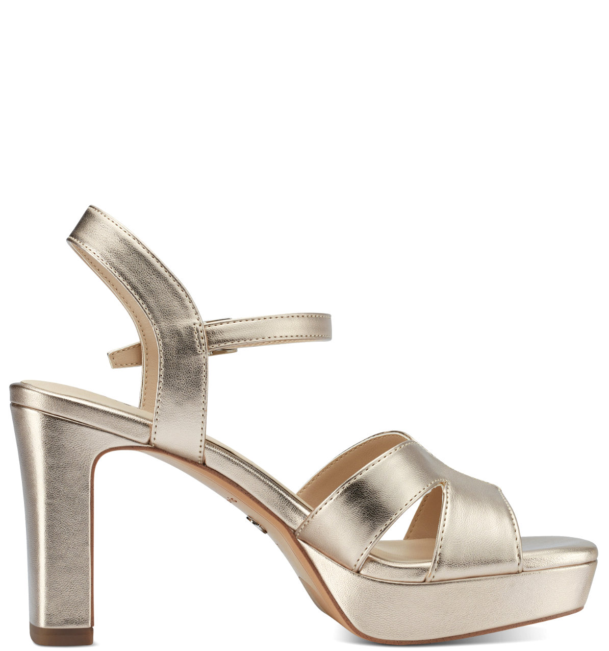 Sandalo Platino Platform Tacco Alto 28039 - immagine 2