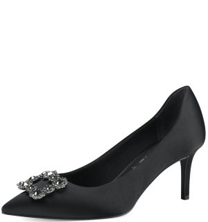 Decollete Tacco Alto Nero 22430