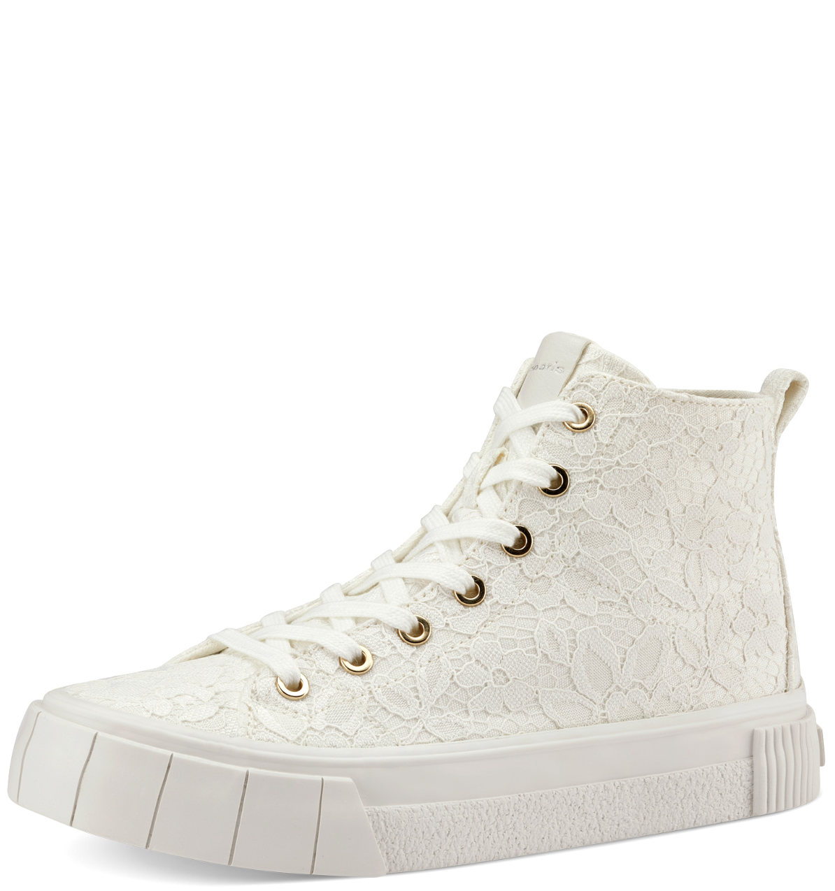 Sneaker Bianca Avorio Macramè 25212