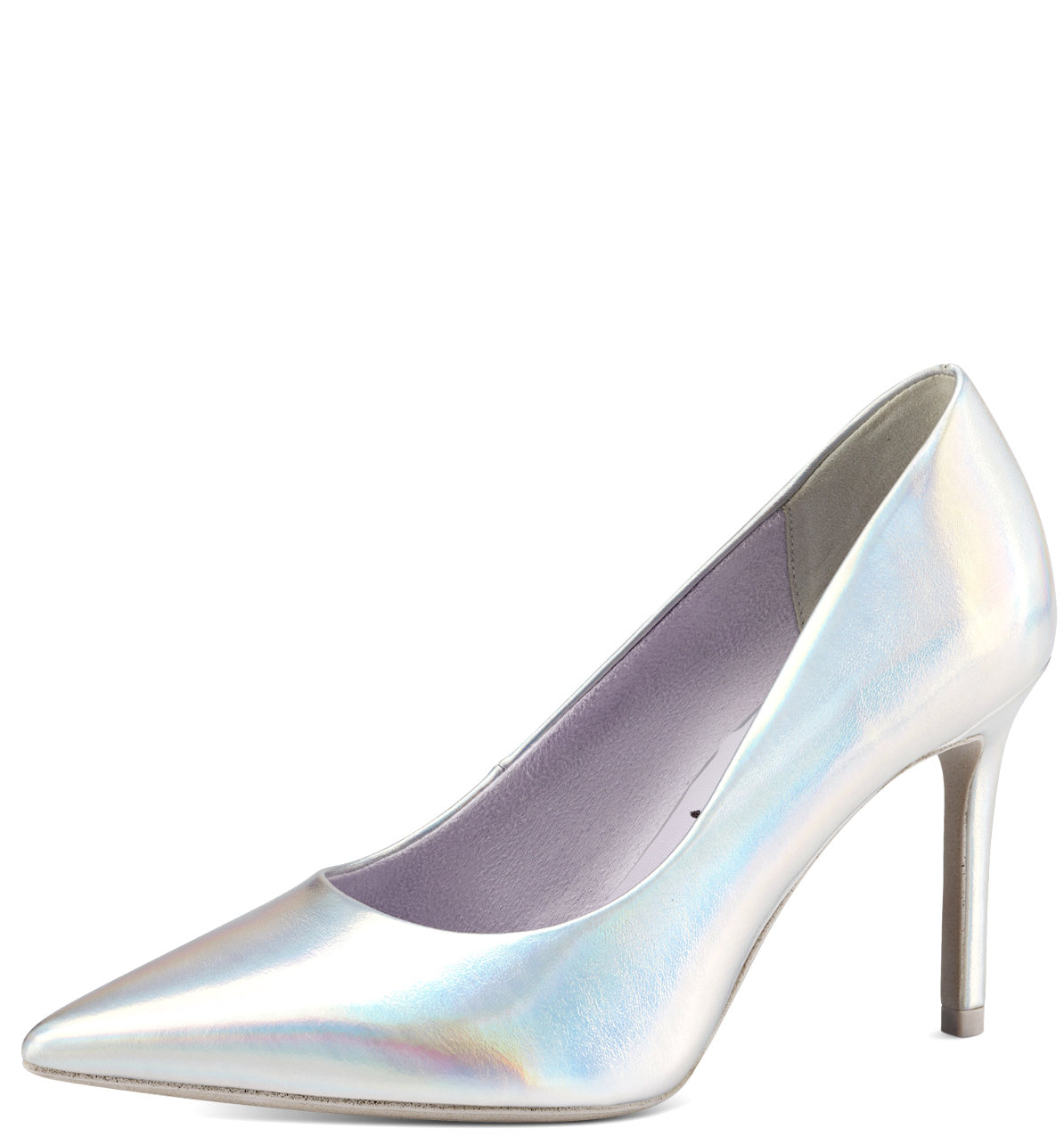 Decollete Tacco Alto Laminato Multicolor 22423