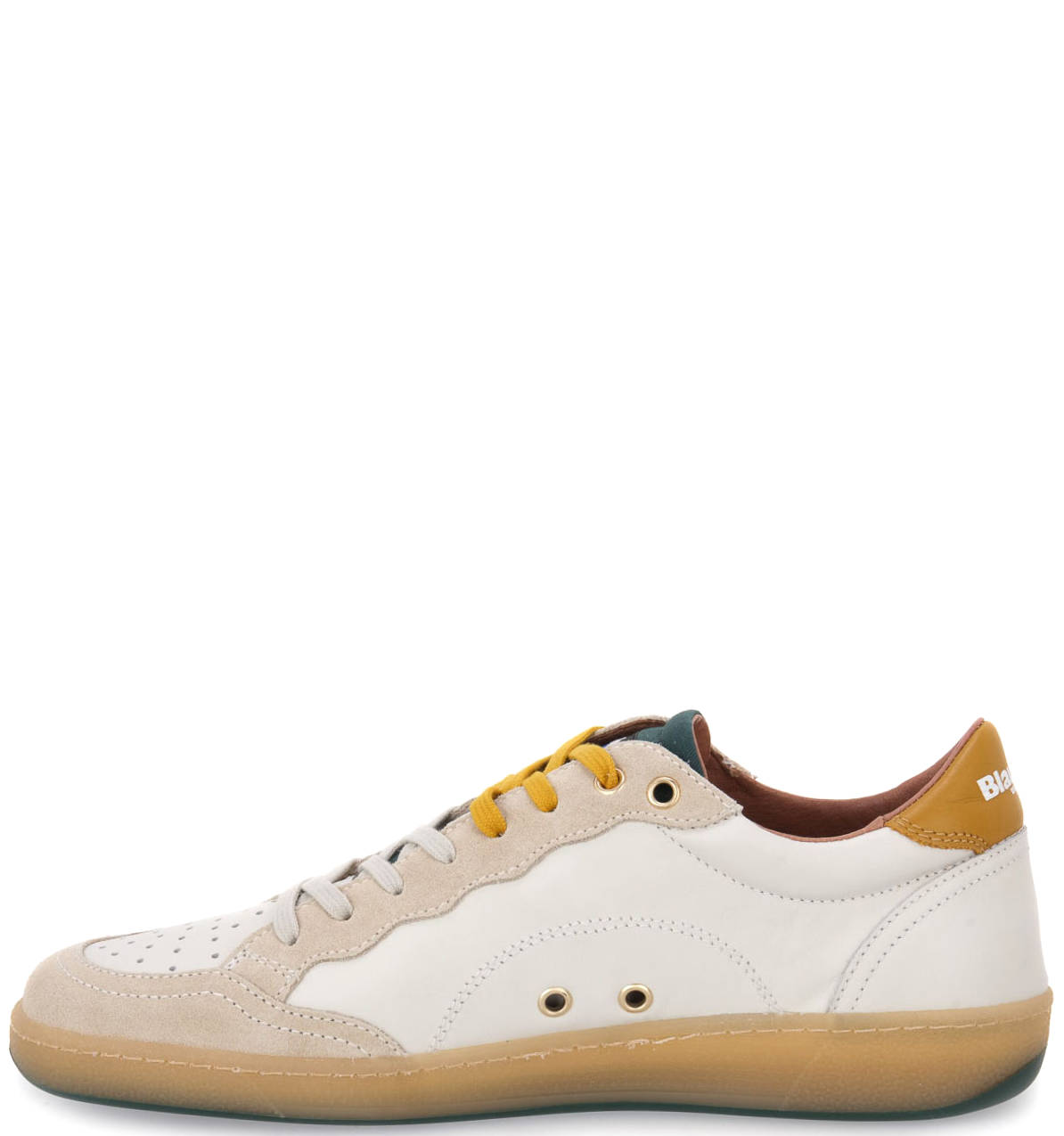 Scarpa Casual Murray01 Bianca Verde Gialla - immagine 2